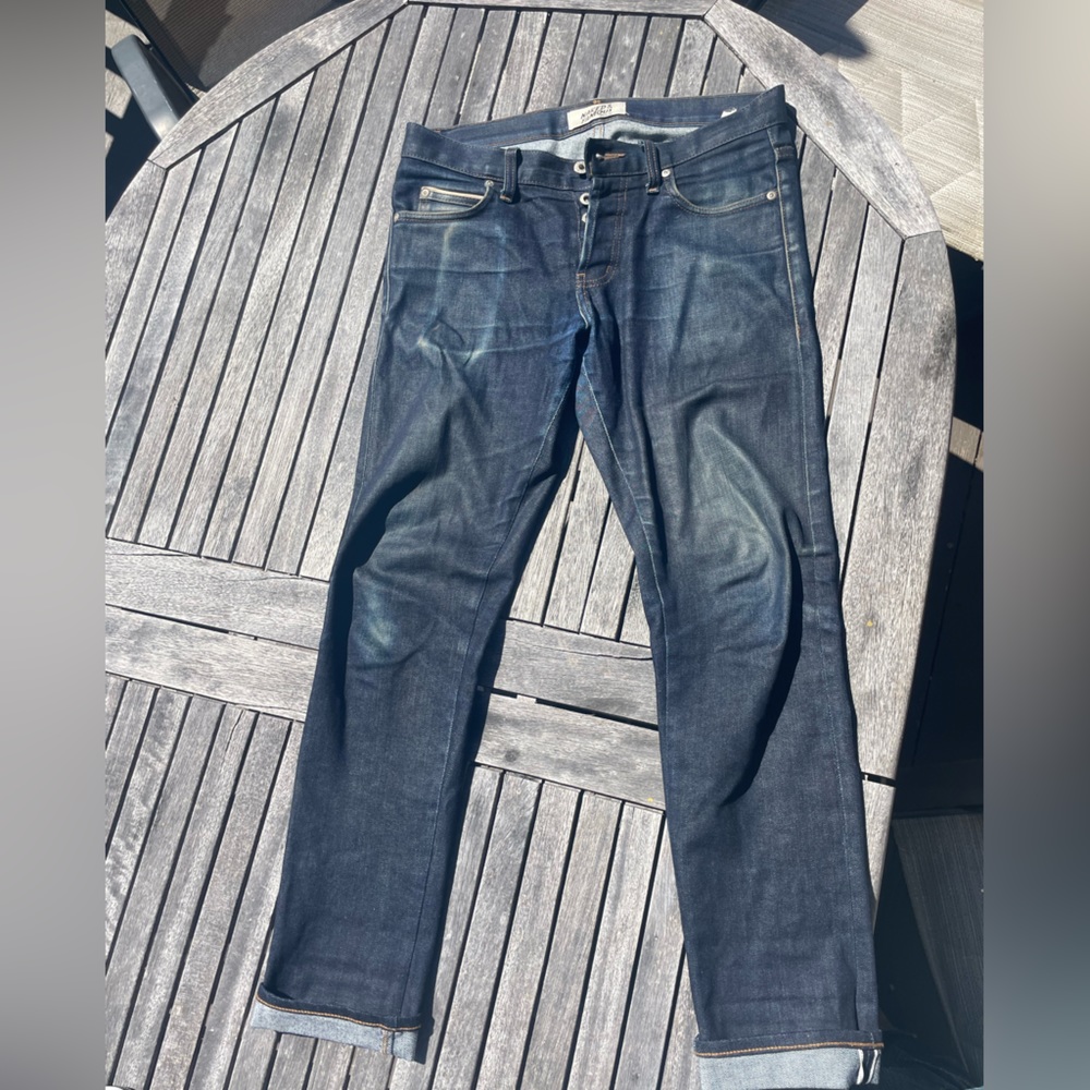 Naked & Famous Nightshade Stretch Selvedge - Super Guy - Size 31